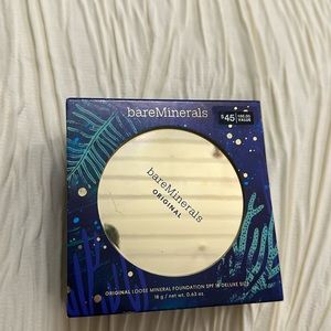 Bare minerals loose mineral Foundation spf 15 delux size